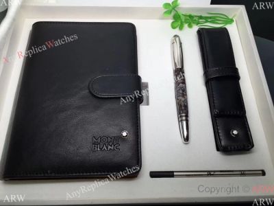 AAA Copy Montblanc Starwalker Marble Pen 4 items include box - Perfect Pair set